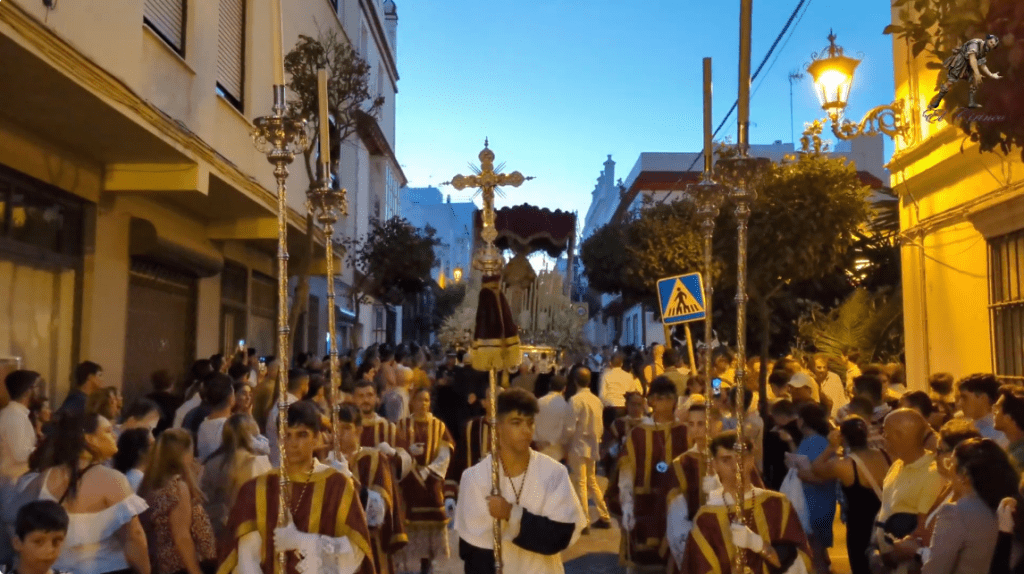 Vídeo de María Santísima del Buen Fín en la Procesión Magna Mariana de San Fernando 2023