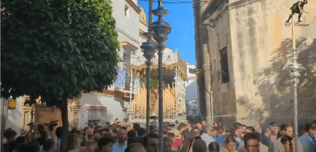Vídeo del Procesión de traslado de ida para la coronación de Ntra. Señora de la Estrella de Jerez de la Frontera 2023