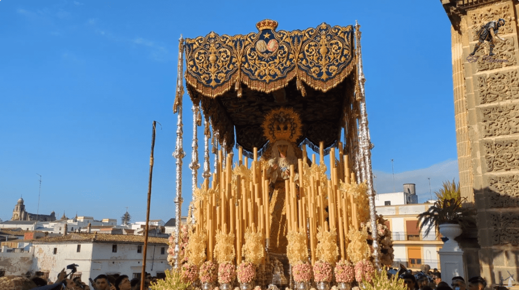 Vídeo de la Procesión triunfal con motivo de la coronación de la Virgen de la Estrella de Jerez de la Frontera
