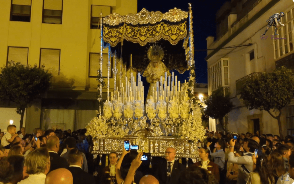 Vídeo de María Santísima de la Estrella en la Procesión Magna Mariana de San Fernando 2023