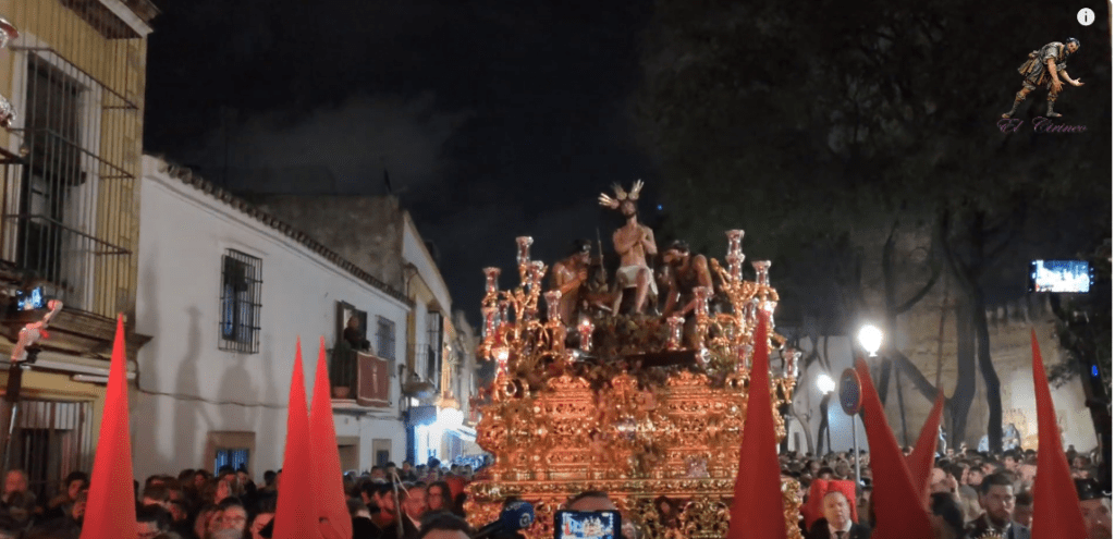 Vídeo del Regreso por la lluvia de Señor de las Penas (Judios de San Mateo). Jerez de la Frontera 2024