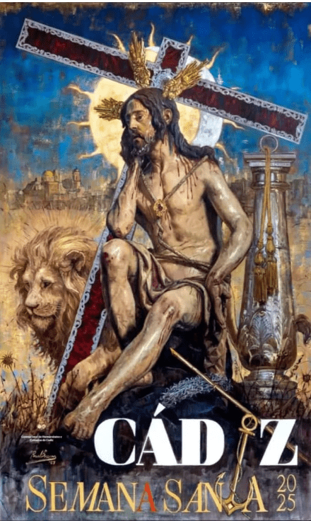 La Semana Santa de Cádiz 2025 ya tiene su emblema visual: el cartel de Raúl Berzosa